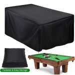 Housse de table de billard de 8 pieds en polyester imperm�able et anti - poussi�re pour piscine ext�rieure ...