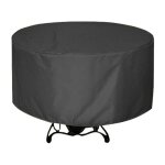 Housse de table de jardin ronde 130x71cm bche impermable pour mobilier de jardin protection extrieure ...