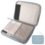 Housse tablette tactile - kotsren - pour tablette et ordinateur 10 - 11 - pu simili cuir - bleu - 21 ...
