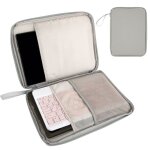 Housse pour tablette tactile - kotsren - 10?11 pouces - pu - gris - 28x21 cm