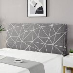 Housse t�te lit motif peint housse protection contre poussi�re pour chambre coucher d�coration rembourr�e ...