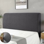 Housse de tte de lit housse de protection pour tte de lit anti - poussire lavable pack complet 360 ...