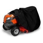 Housse de tondeuse  gazon extrieure impermable housse de tracteur en tissu oxford 210d noir xl 183 ...