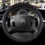 Housse de volant - citroën - compatible c1 c2 c3 c4 c5 - couleur noire - confort conducteur - keeper Housse de volant - citroën - compatible c1 c2 c3 c4 c5 - couleur noire - confort conducteur - keeper