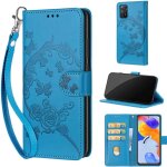 Housse pour xiaomi redmi note 12 pro 4g / note 11 pro cuir pu coque avec fentes cartes �tui motif gaufr� ...