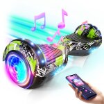 Hoverboard 6. 5 hy - a02c bluetooth + lumi�re led autonomie 7 - 8km vitesse maximale 8 km / h batterie ...