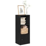 Hsf®meuble de séjour contemporain - bibliothèque meuble de rangement - chêne noir 31x24x77cm - bois dingénieri ... Hsf®meuble de séjour contemporain - bibliothèque meuble de rangement - chêne noir 31x24x77cm - bois dingénieri ...