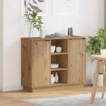 Hsf®meuble de séjour contemporain - buffet - chêne artisanal - 90x32x75cm - bois dingénierie ckd29678 ... Hsf®meuble de séjour contemporain - buffet - chêne artisanal - 90x32x75cm - bois dingénierie ckd29678 ...