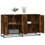 Hsf®meuble de séjour contemporain - buffet - chêne fumé - 134x35x76cm - bois dingénierie ckd55274 Hsf®meuble de séjour contemporain - buffet - chêne fumé - 134x35x76cm - bois dingénierie ckd55274