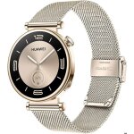 Compatible avec huawei watch gt 4 41mm bracelet 18mm maille mtallique bracelet en acier inoxydable sport ...