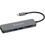 Verbatim hub usb - c 6port sd microsd