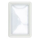 Hublot pour porte de garage coulissante, 37 x 23. 5 cm, ep. 22  26 mm