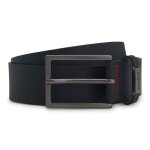 Hugo ceinture noir en cuir pour homme - gabriel sz35 belt 315521
