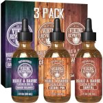 Huile barbe homme kit de huile de barbe aux parfums de bois de santalcdre et pin & sauge sclare huile ...