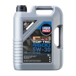 Huile moteur antifriction moderne haut de gamme top tec 4600 5w30 5l liqui moly
