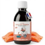 Huile de saumon de norv�ge 200ml pour chien et chat - articulations beaut� du poil om�ga 3 - fabriqu� ...