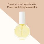 Huile de traitement pour cuticules et ongles - aimeili - 15ml - favorise la croissance et nourrit les ...
