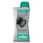 Huile de transmission synthtique - motorex - trial gear oil 75w - 1l - moto de trial