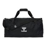 Hummel sac de sport noir pour femme et homme - core 2. 0 sports bag m 297206