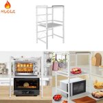 Huole �tag�re de cuisine �tag�re double pour four � micro - ondes �tag�re extensible r�glable de haut ...
