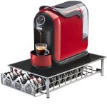 Huole porte - dosettes de caf bote de rangement en fer forg pour machine  caf pouvant contenir 60 ...