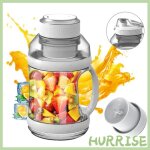 Hurrise bouteille de m�langeur � jus frais blender portable sport 68oz usb blender de jus de voyage art ...