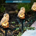 Hurrise lumière solaire led lampe extérieure led solar imperméable chouette figurine décoration du jardin ... Hurrise lumière solaire led lampe extérieure led solar imperméable chouette figurine décoration du jardin ...
