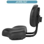 Hurrise sige de vlo confortable avec dossier rglable - large selle confortable en cuir pour femmes ...