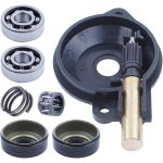 Pour husqvarna 235 236 240 trononneuse manivelle roulement huile joint pompe vis sans fin kit d?engrenage ...