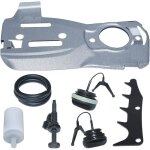 Pour husqvarna 353 346xp pour la partie de la trononneuse kit de plaque de barre de chane 537215202 ...