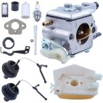 Pour husqvarna 50 51 55 rancher chain shaft tuning kit remplace walbro wt170 et oem 503281504