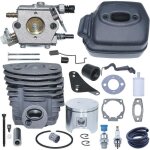 Pour husqvarna 55 51 pour les pièces de tronçonneuse kit de cylindre de 46 mm 503609171 501766605 503218202 ... Pour husqvarna 55 51 pour les pièces de tronçonneuse kit de cylindre de 46 mm 503609171 501766605 503218202 ...