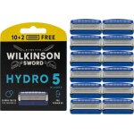 Lames de rasoir - home fit training - hydro 5 - revtement carbone - gel hydratant - pack de 10 recharges ...