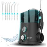 Hydropulseur bucal - suteo - bamba toothcare 1200 jet pro - 7 buses - cran led - rservoir 1000 ml