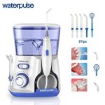 Hydropulseur dentaireirrigateur oral electrique - 10 niveaux de pression - 5 embouts inclus - 800ml pour ... Hydropulseur dentaireirrigateur oral electrique - 10 niveaux de pression - 5 embouts inclus - 800ml pour ...