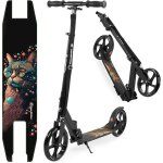 Trottinette enfants + 7 ans pliable hypermotion ado charge max 100kg guidon rglable aluminium roulements ...
