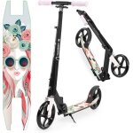 Trottinette - hypermotion - pliable - aluminium - guidon rglable - roulements abec - 7