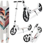 Hypermotion trottinette enfant + 6 ans ados & adultes - pliable - amortisseur - guidon h 85 - 95cm - ...