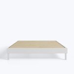 Hypnia - sommier � lattes en kit bois blanc - 150 x 190 cm