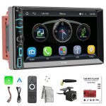 Hytobp autoradio 2 din 7 �cran tactile carplay / android auto / mirrorlink bluetooth 5. 1 / fm / rds ...