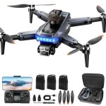 Hytobp p17 pro drone gps 4k professionnel triple cam�ra fpv wifi 5g avec moteur sans balais et trois ...