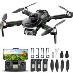 Hytobp s165 max drone 4k fpv wifi moteur sans balais avec 2 caméras 3 batteries écran lcd drone jouets ... Hytobp s165 max drone 4k fpv wifi moteur sans balais avec 2 caméras 3 batteries écran lcd drone jouets ...