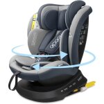 I - size siège auto 360 pivotant isofix 40 - 150 cmde la naissance À 12 ans (0 - 36 kg)ece r129(gris) ... I - size siège auto 360 pivotant isofix 40 - 150 cmde la naissance À 12 ans (0 - 36 kg)ece r129(gris) ...