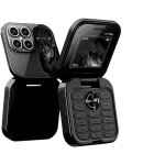 I17pro 2g mini t�l�phone portable mobile flip 1000mah - gsm850 / 900 / 1800 / 1900 - 2 cartes sim - 63x63x18. ...