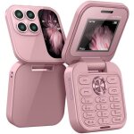 I17pro 2g mini tlphone portable mobile flip 1000mah - gsm850 / 900 / 1800 / 1900 - 2 cartes sim - 63x63x18. ...