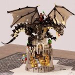 Iambrick 30301 dragons cryptic cache (avec kit d�clairage) blocs de construction 2363 pi�ces jouets pour ...