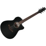 Ibanez aam340ce rub rustic black high gloss guitare folk �lectro
