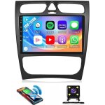 Ibeafilly autoradio android 13 carplay pour mercedes pour benz c209 w209 pour clk class 2003 - 2009 avec ...