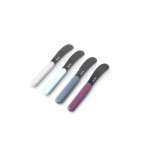 Ibili - 80487 - spatule � beurre en acier inoxydable et plastique - 148 cm - couleur al�atoire