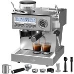 Iceagle machine  expresso - italienne pompe 20 bars - 1350 w - 25 rglages - broyeur intgr - lcd display ...